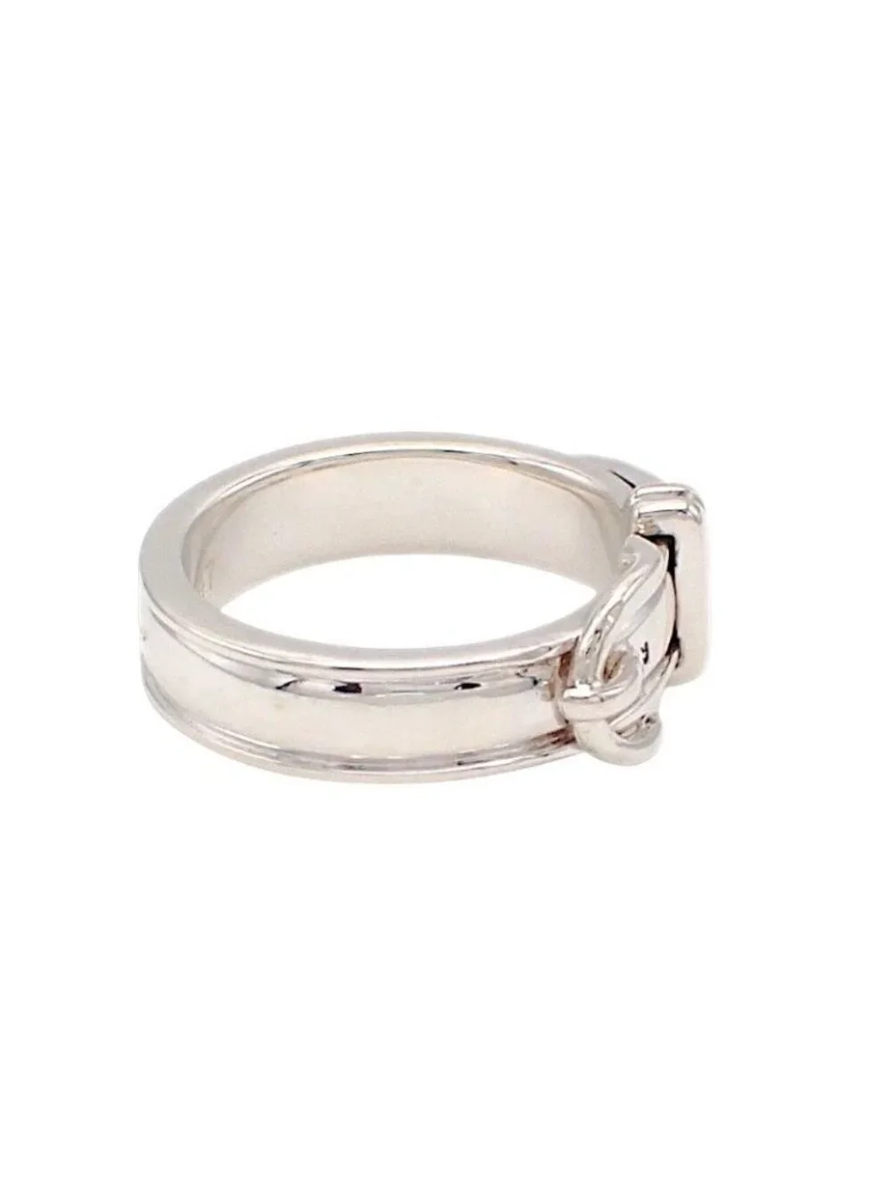 Hermes Ceinture Belt Ring 925 Sterling Silver